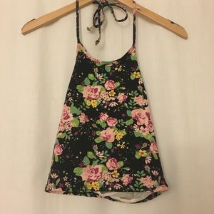 Title Unknown floral halter